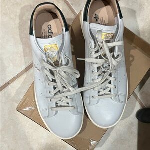 Adidas Stan Smith White and Black Sneakers